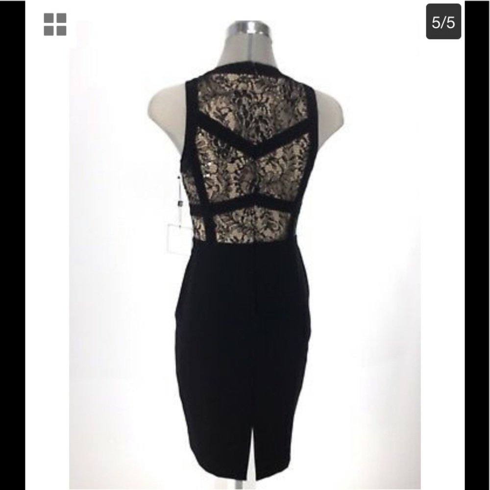 Laundry by Shelli Segal Sequins Caged,Black/NWT - Picture 3 of 5